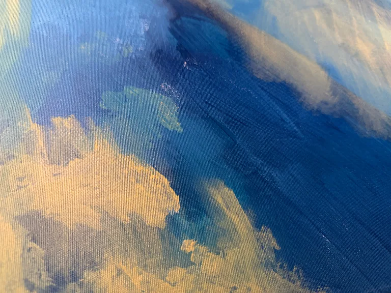 Surface detail — Celestial Drift by Alyne Perfeito