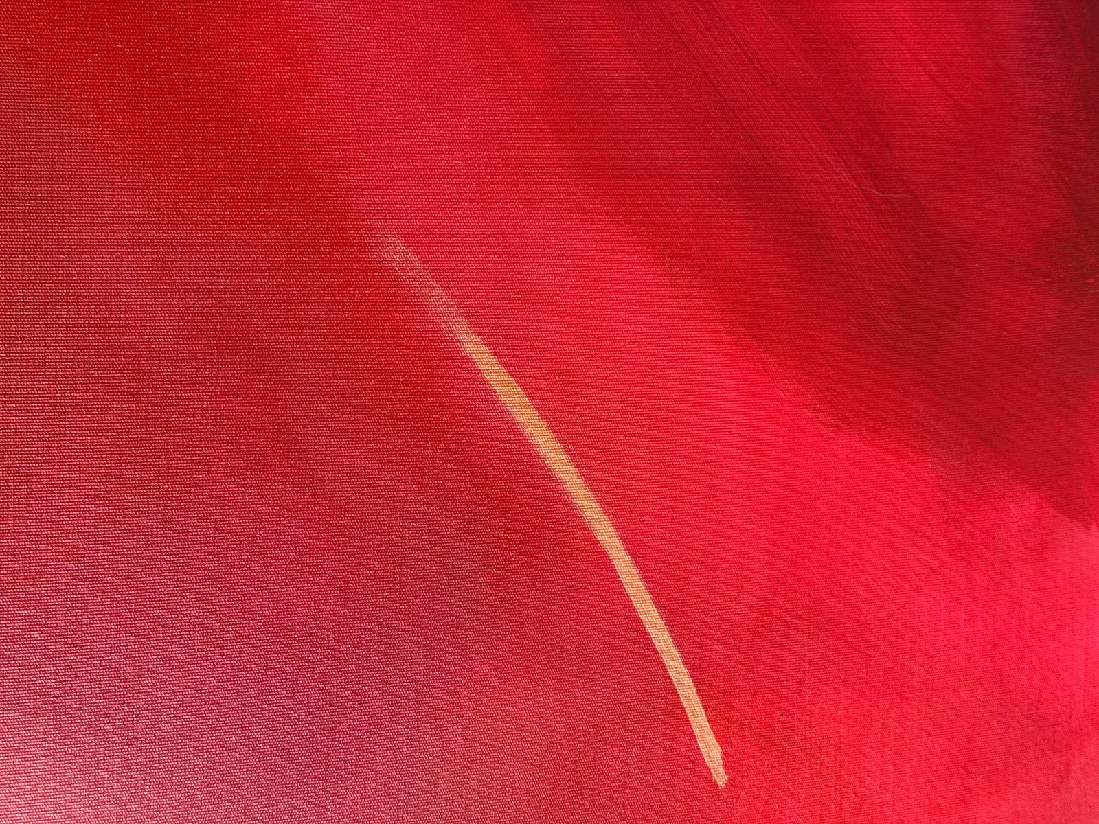 Detalhe da textura gestual de Fire of Devotion (100 x 150 cm), acrílica sobre tela — Alyne Perfeito, Perfeito Studio