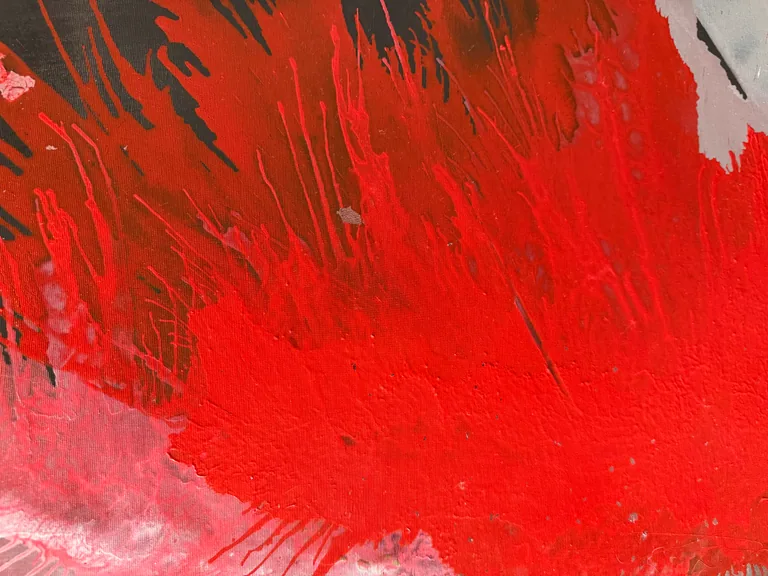 Surface detail — Genesis of Flame by Alyne Perfeito