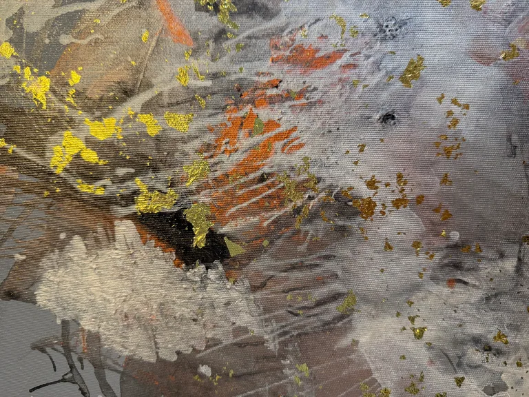 Surface detail — Origin of Light by Alyne Perfeito