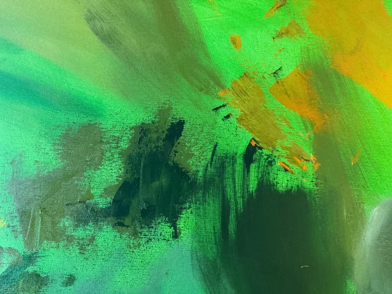 Surface detail — Vegetal Dawn by Alyne Perfeito