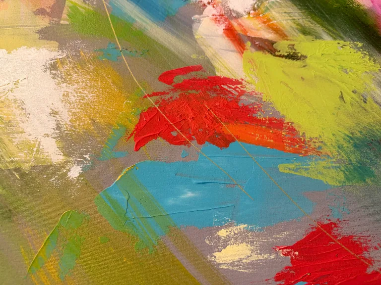 Surface detail — Vibrant Awakening by Alyne Perfeito