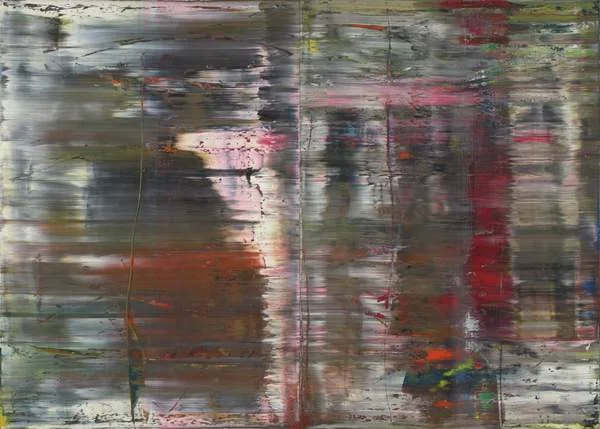 "Abstract Painting (726)" (1990), pintura abstrata de Gerhard Richter — Tate, Londres