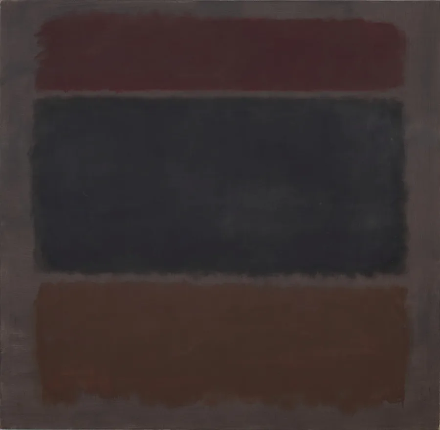 No. 2 (Red Maroons) (1962) by Mark Rothko, oil on canvas — The Cleveland Museum of Art, gallery 227: Abstract Expressionism